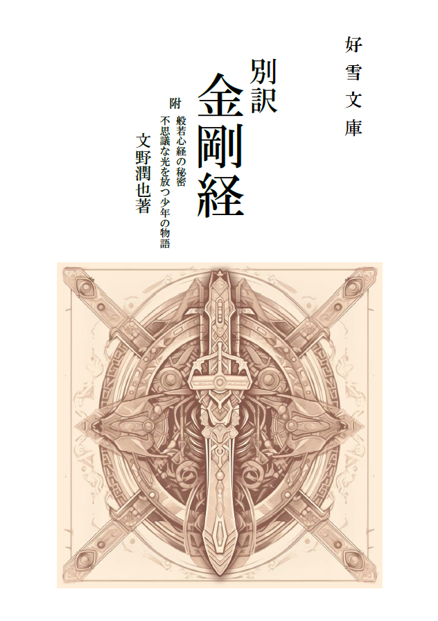 『別訳 金剛経』表紙